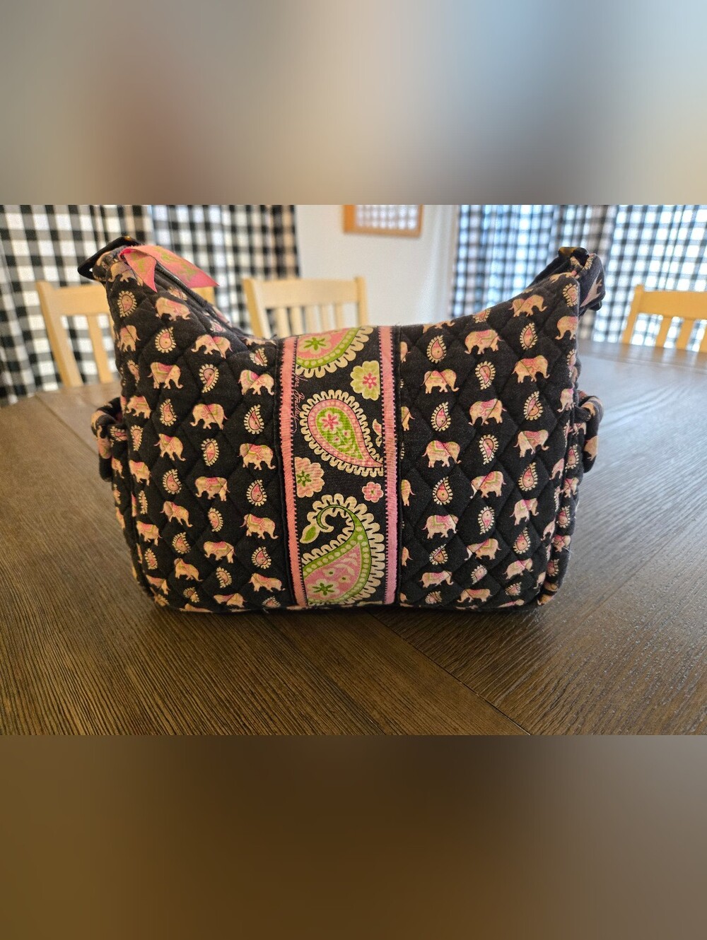 2007 Vera Bradley On The GO Pink Elephants